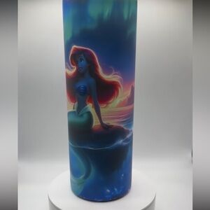 ✨ Glow-in-the-Dark Little Mermaid 20oz Tumbler ✨